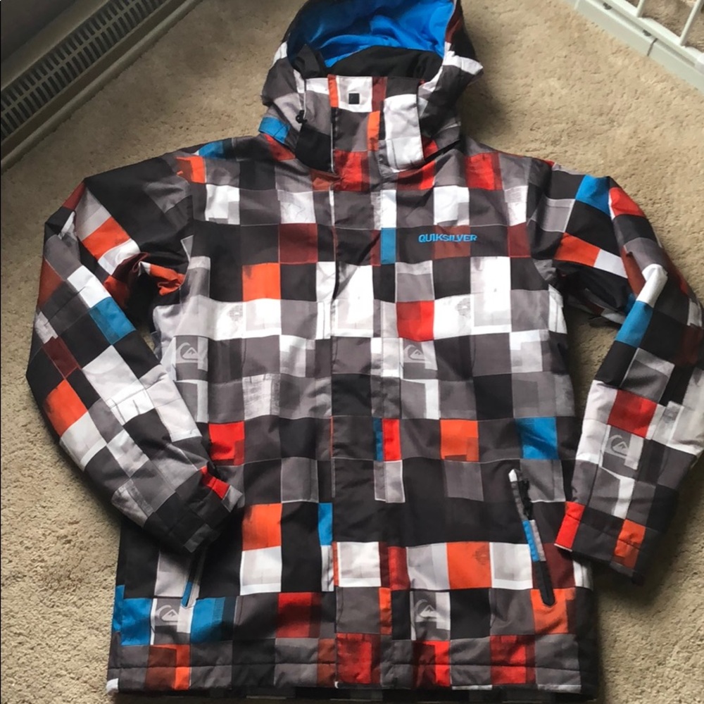LIKE NEW! Men’s quicksilver ski coat